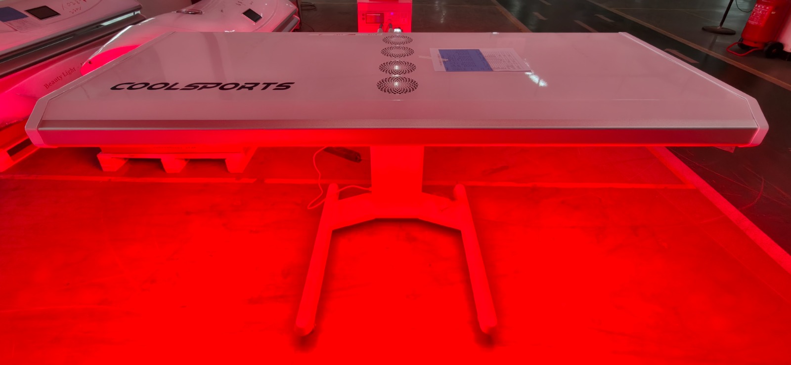 Photobiomodulationssystem für Ganzkörperanwendungen von oben